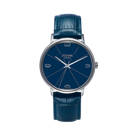 Błonie Zodiak Mechaniczny Granatowy - WatchUS.pl