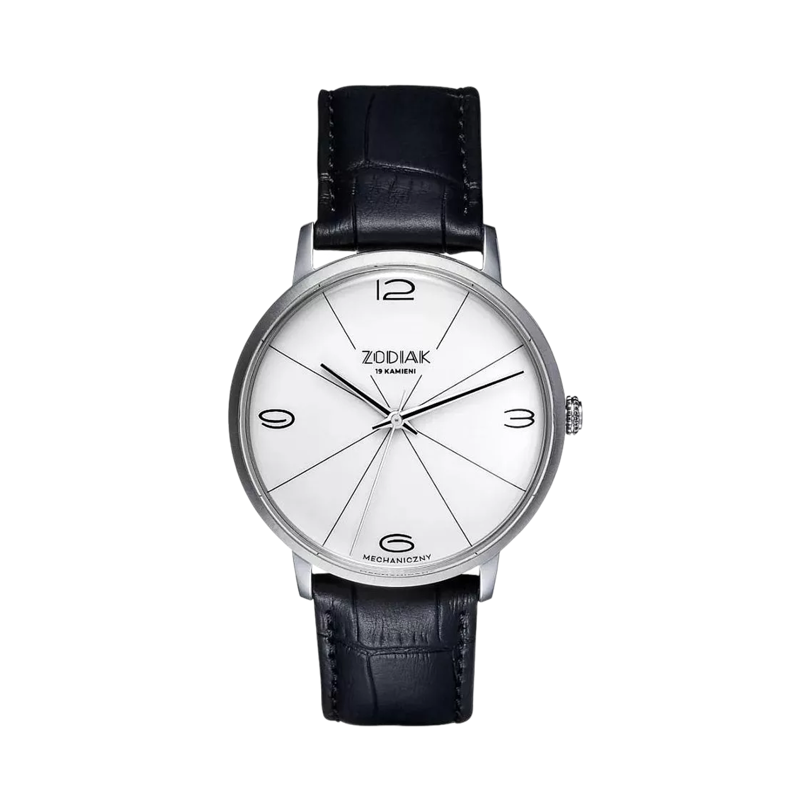 Zodiak Mechaniczny Biały - WatchUS.pl