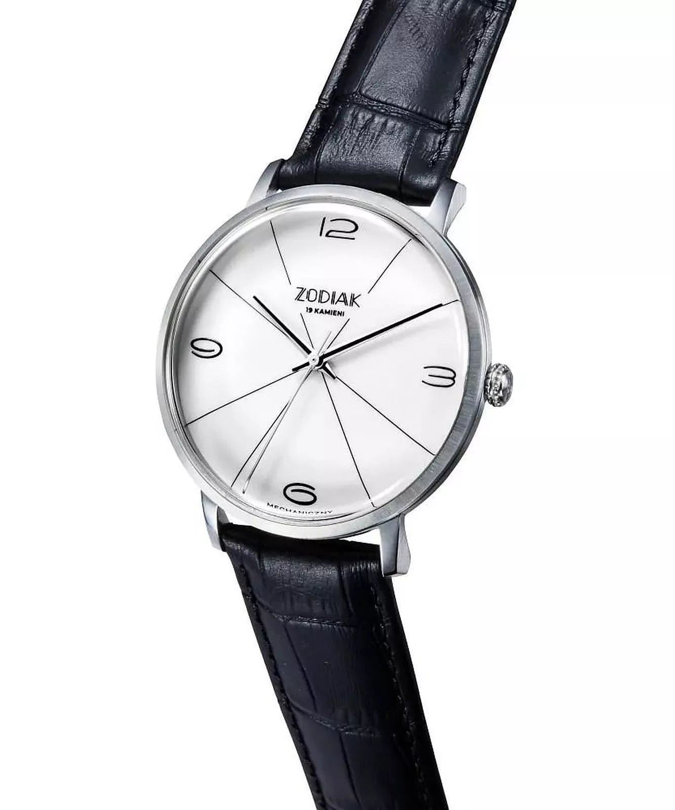 Zodiak Mechaniczny Biały - WatchUS.pl