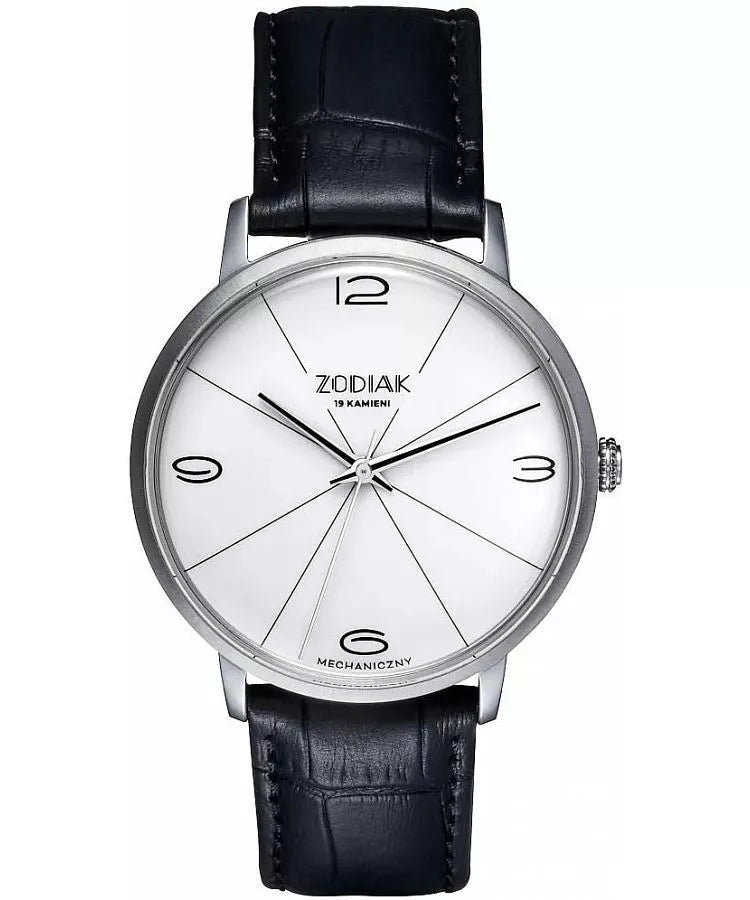 Zodiak Mechaniczny Biały - WatchUS.pl